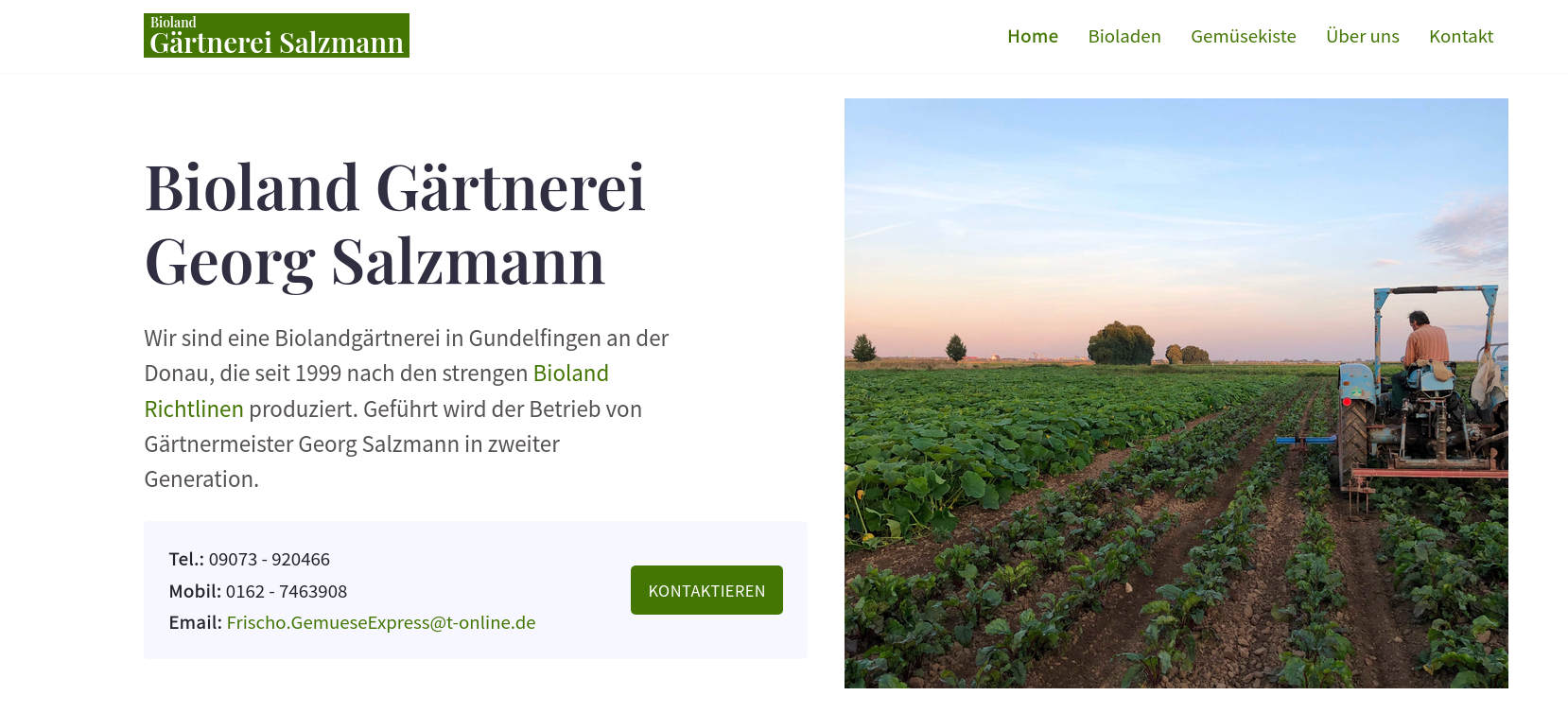 49+ Bio-Gärtnerei In Der Nähe, Seit über dreissig jahren sind wir